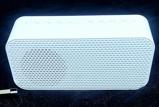 Zegar Led Biały Nowy Głośnik Bluetooth Radio FM