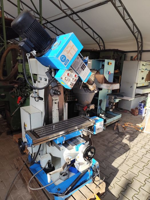 Frezarka do metalu wiertarka odczyty Wiertarko tokarka  piła taśmowa