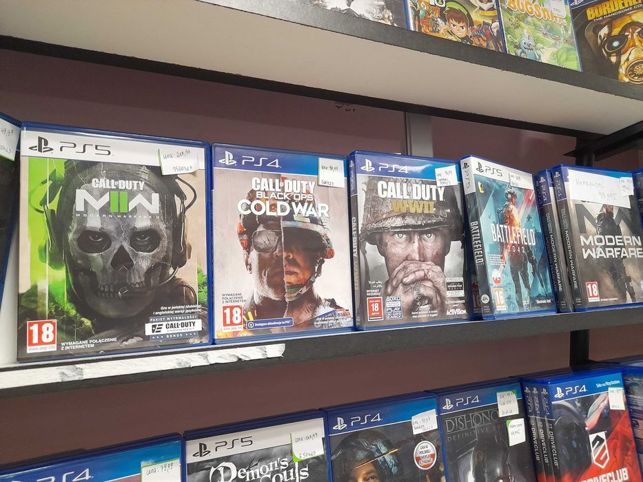 Assassin's creed ps4, battlefield ps4, call of duty ps4, sklep