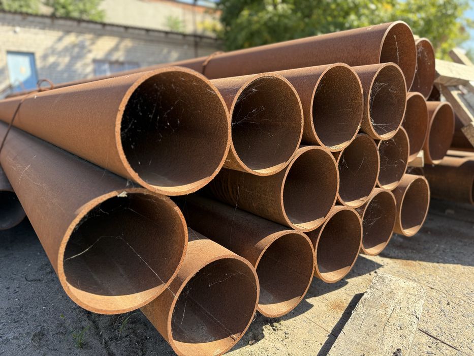 Труба сталева 159 * 5 мм, 6 мм, 8 мм 219 * 6 мм