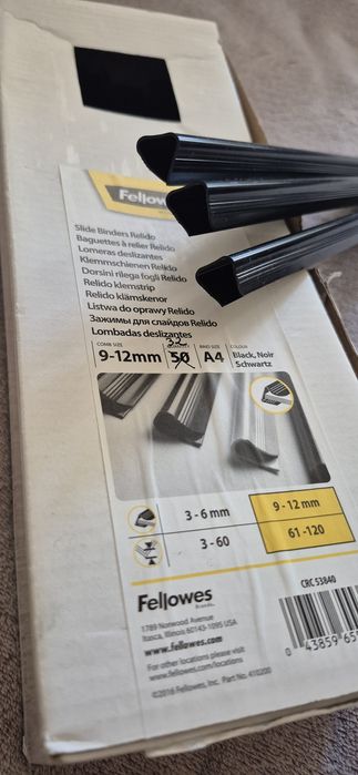 Listwa do oprawy dokumentów/projektów