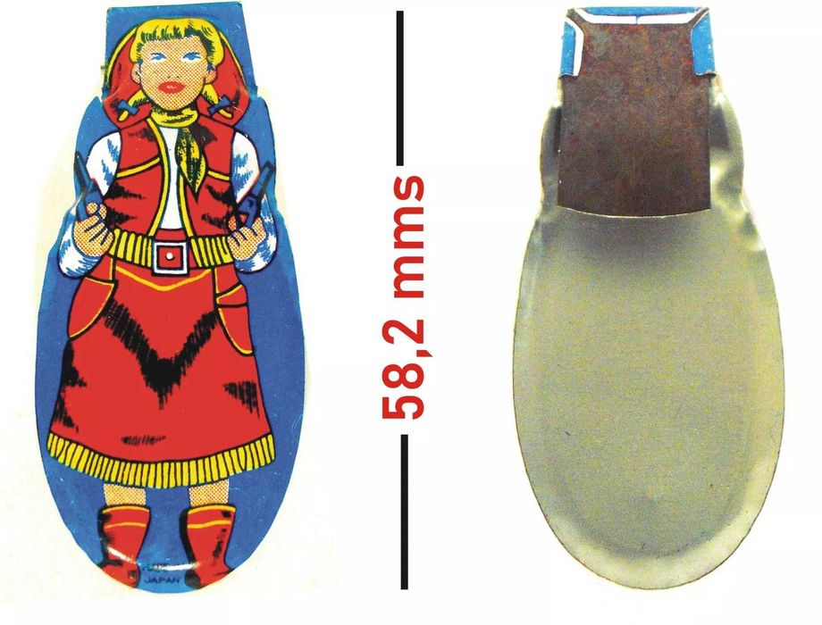 Vintage Metal Noise Maker Made in Japan 1950's