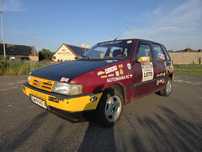 Fiat Uno na Rajd Koguta