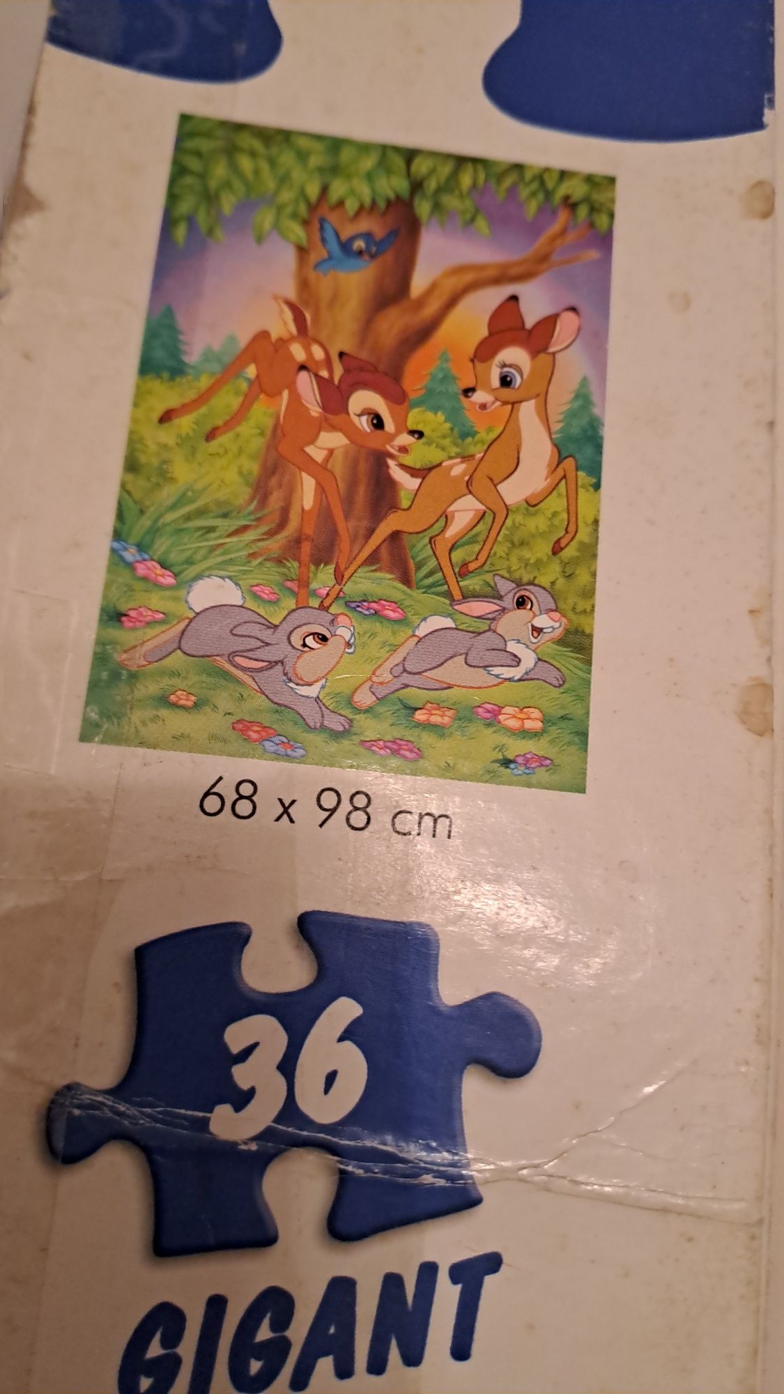 Puzzle Bambi maxi 36 elementów