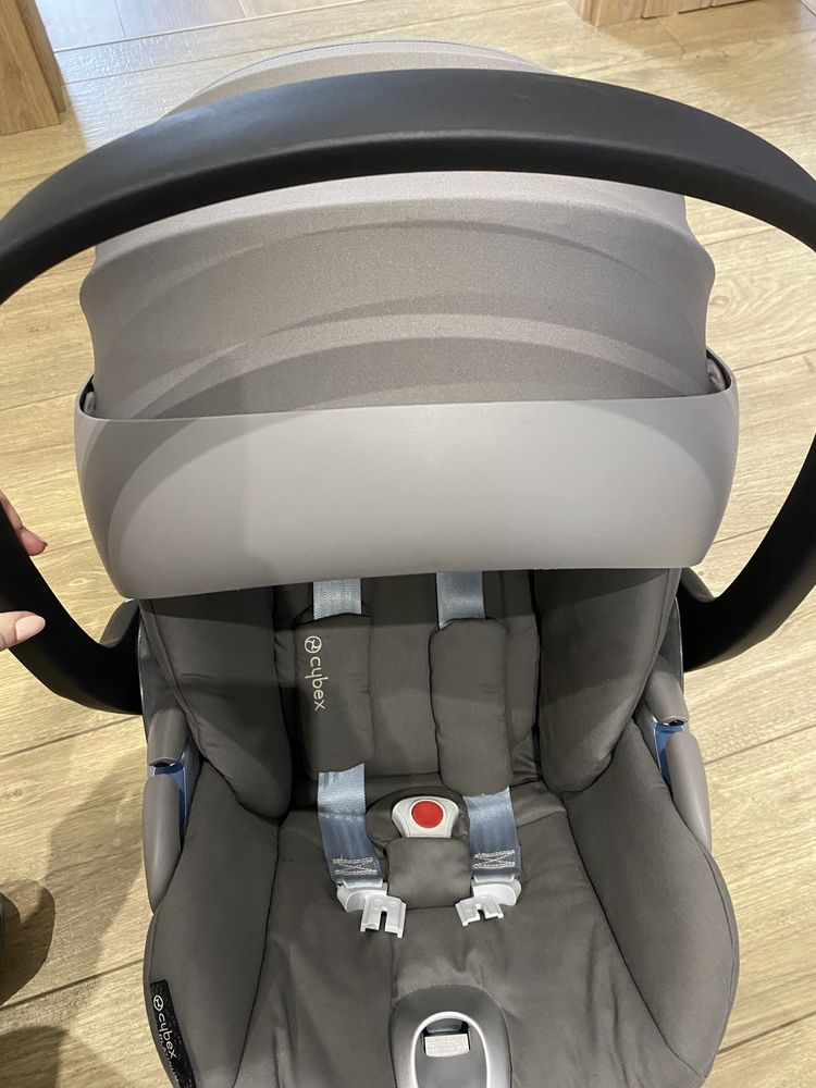 Cybex Cloud Z Fotelik Samochodowy 0-13 kg Soho Grey + Baza Z Zestaw