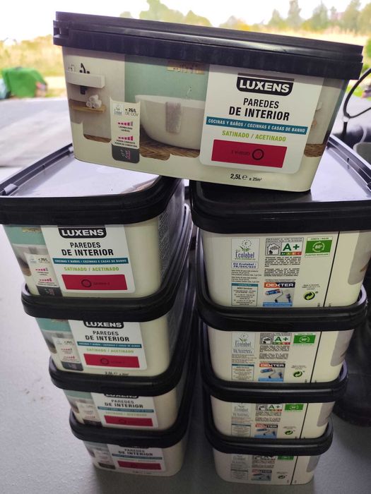 Farba Luxens 2,5l Carmen 3 do wnętrz kuchnia łazienka satynowa zmywaln
