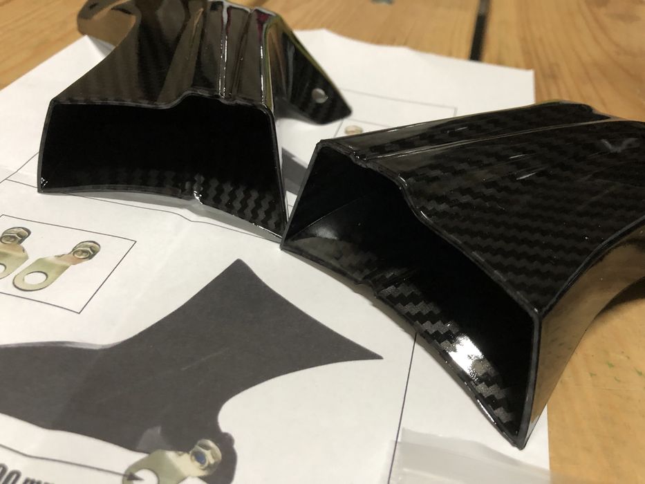 Kanały Chłodzenie Hamulców Przód Układ Chłodzenia Powietrzem Wloty