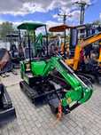 KINGWAY Minikoparka ECO10 1000kg+3 ŁYŻKI,Ramie Skr,Benzyna,STICK STEER