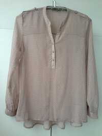 Легкая блуза в горошек, Италия