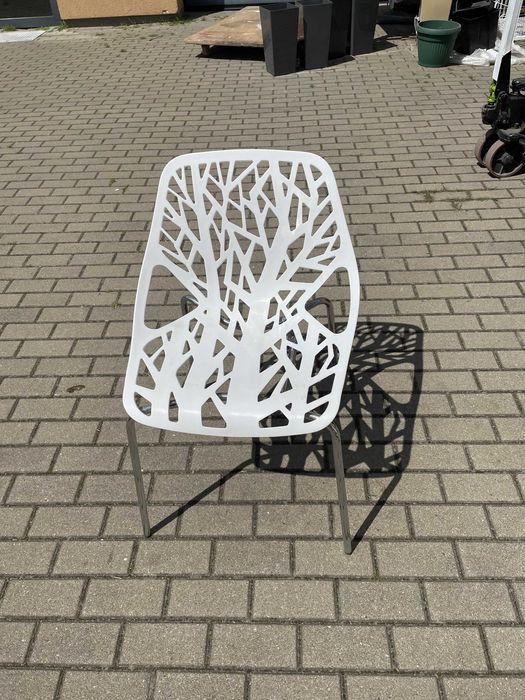 Krzesło białe 7 szt