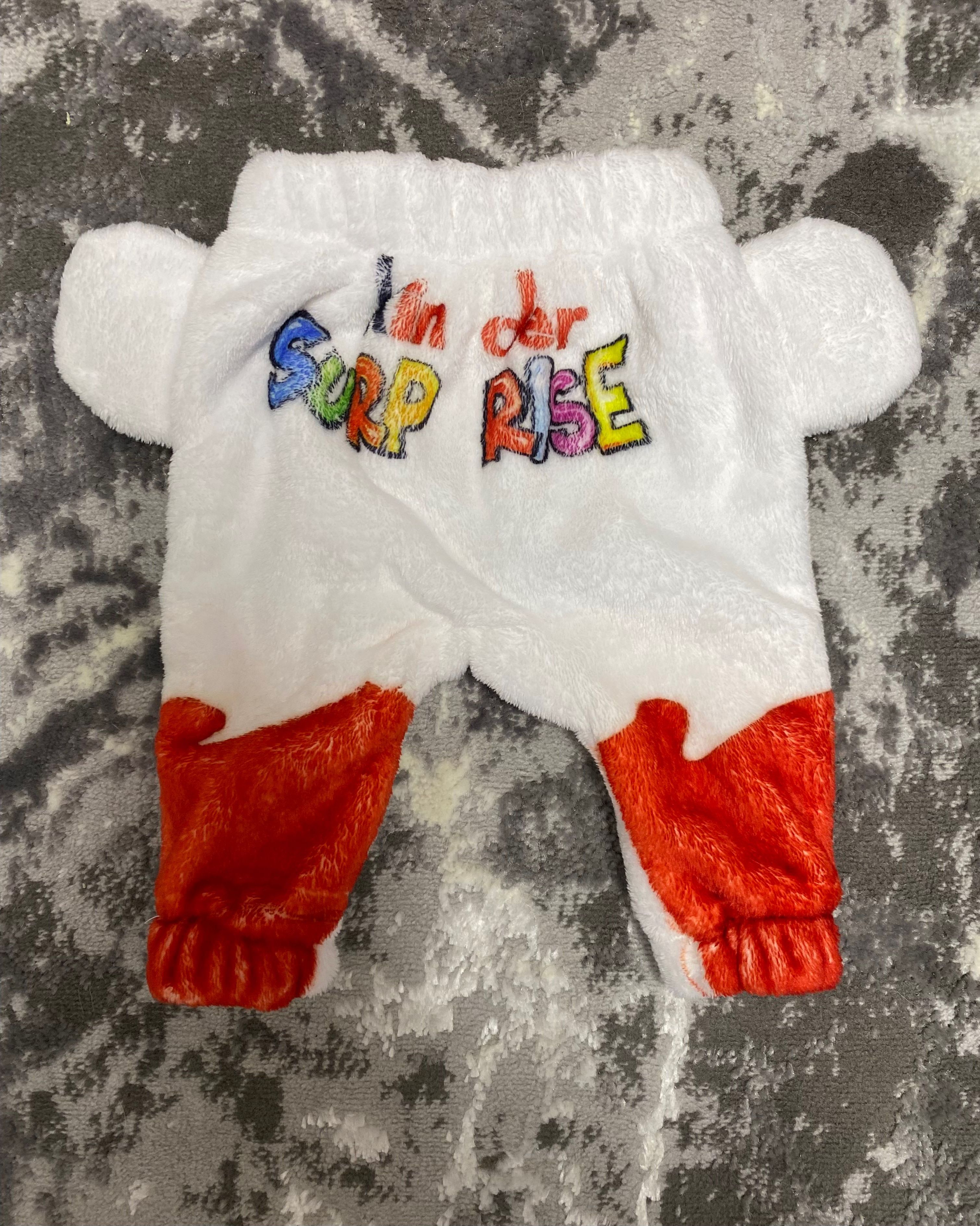 Одяг для немовляти: боді та штанці «Kinder Surprise”
