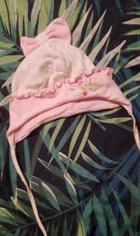 Bawełniana czapka roz. 3-6 miesięcy