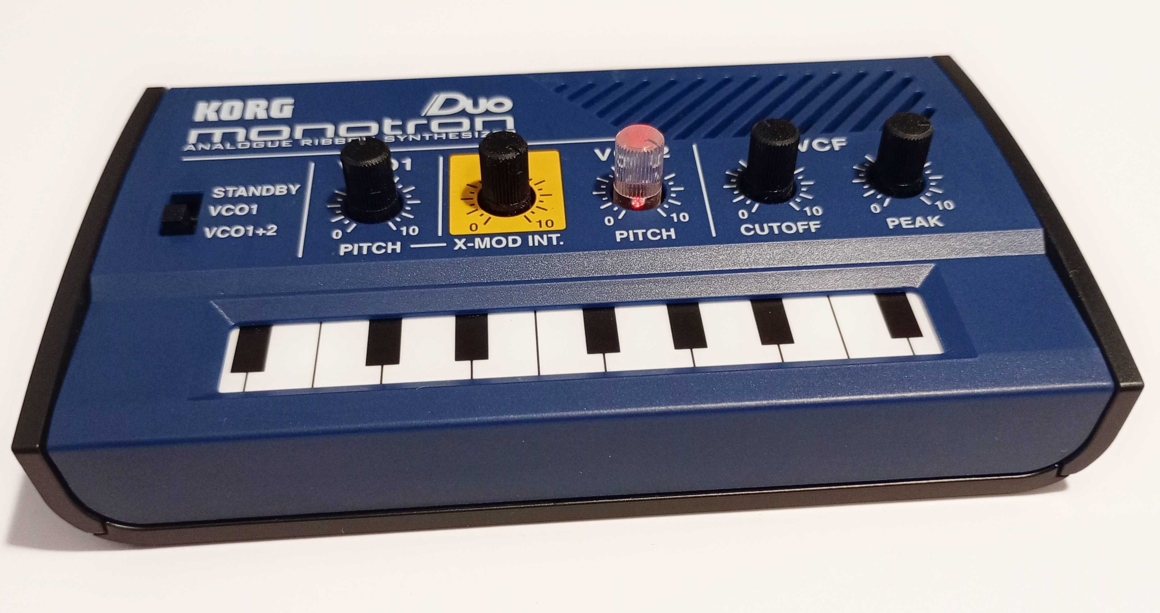 Mini syntezator analogowy lo-fi KORG monotron DUO, jak NOWY, gwarancja