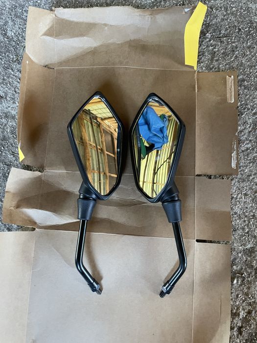 Espelhos de mota de rosca