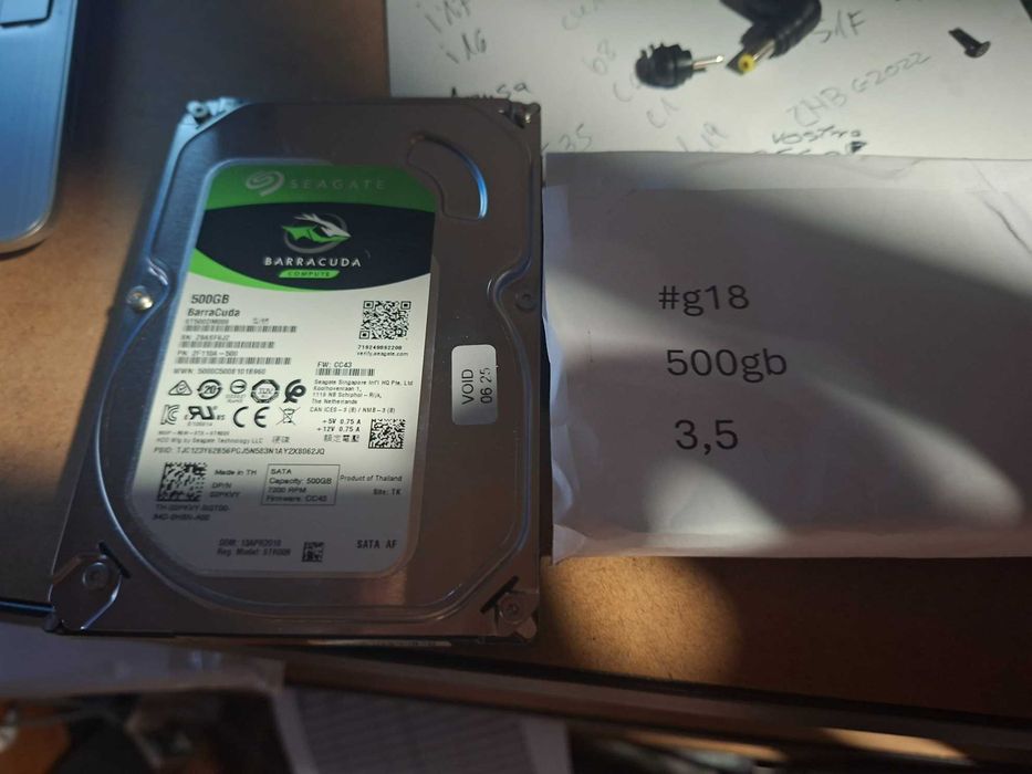 dysk twardy 500gb 3,5 sprawny #g18