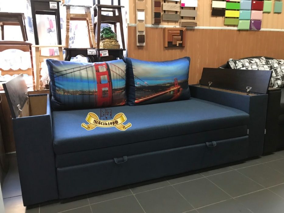 Диван-кровать "Жасмин-3" с раскладкой "Выкатной" по Акции в Днепре