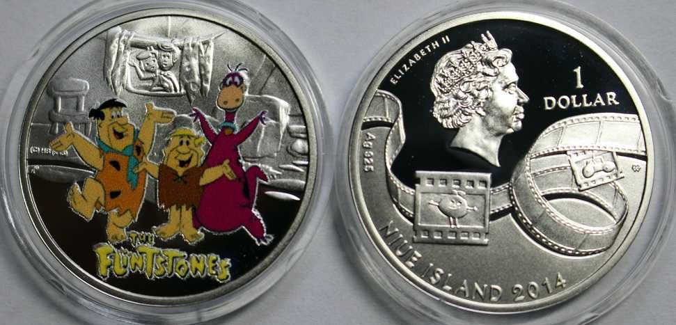FLINTSTONES, BUGS BUNNY, TWEETY  bohaterowie kreskówek Niue