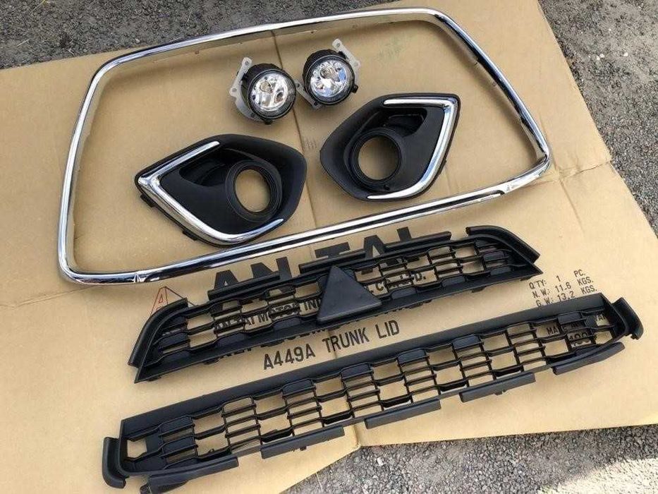 Хром Решетки Радиатора 2015- ЗП Mitsubishi Outlander ASX Sport