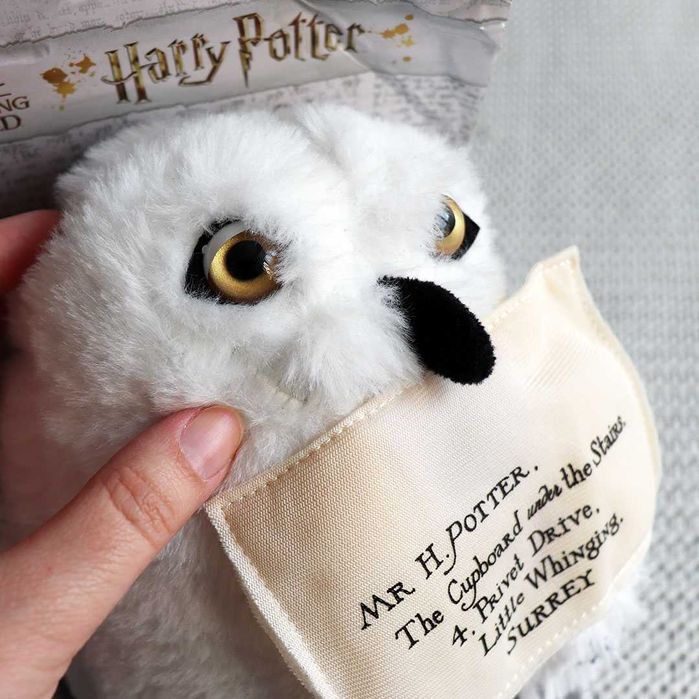Нова м'яка іграшка, сова гедвиг, hedwig , harry potter, гаррі поттер