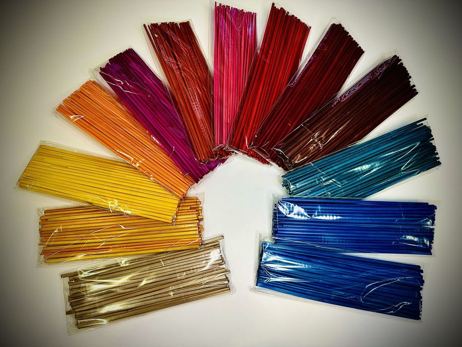 Житня кольорова солома для творчості