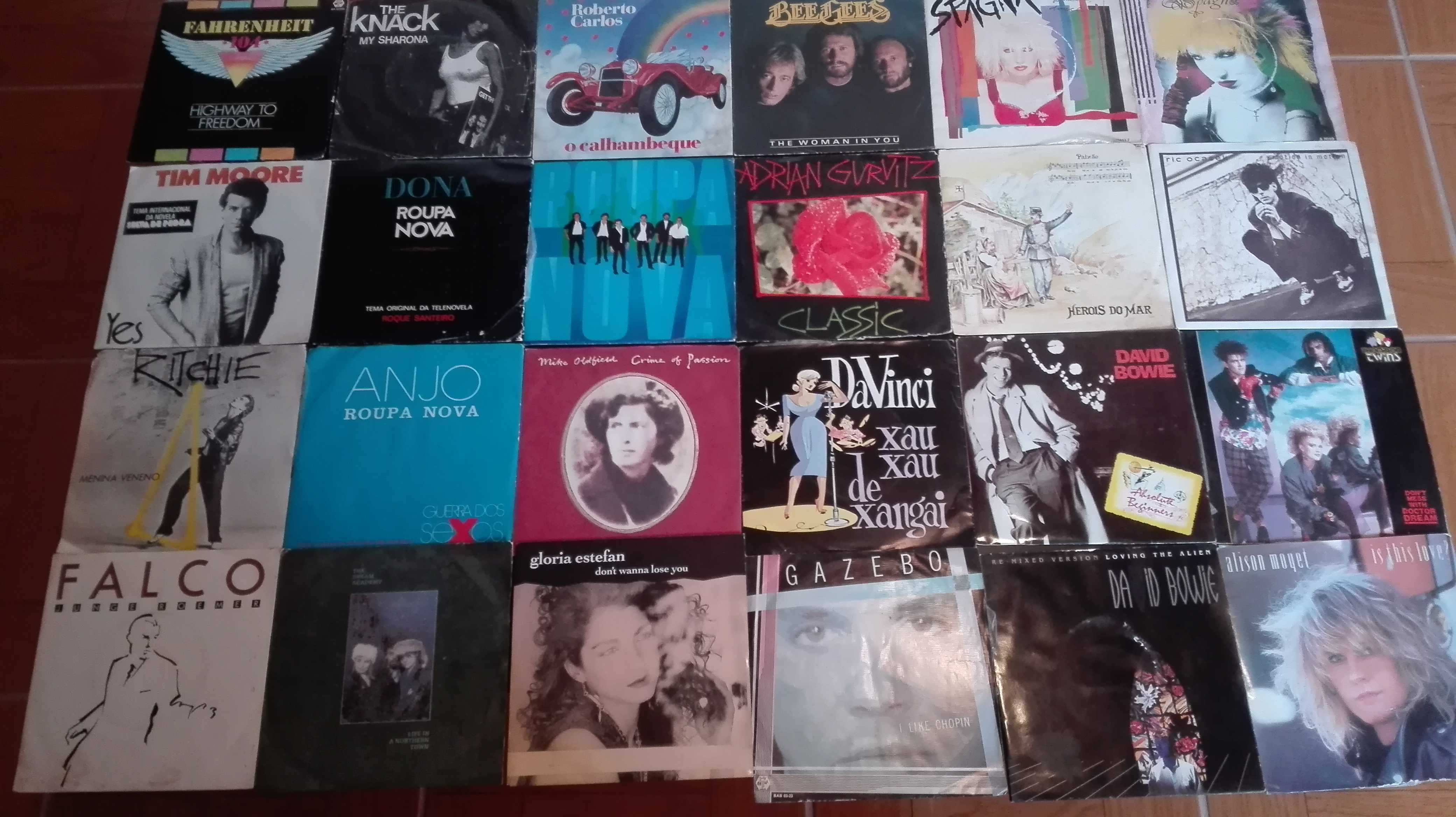 Aparelhagem Sanyo, e Discos de Vinil