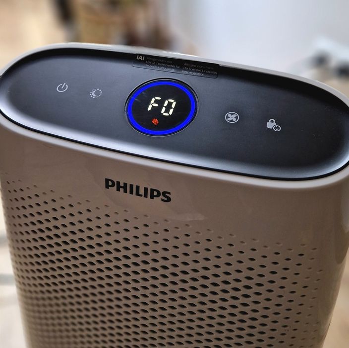 Filtr powietrza Philips AC1214 - oczyszcza, polecany dla alergików.