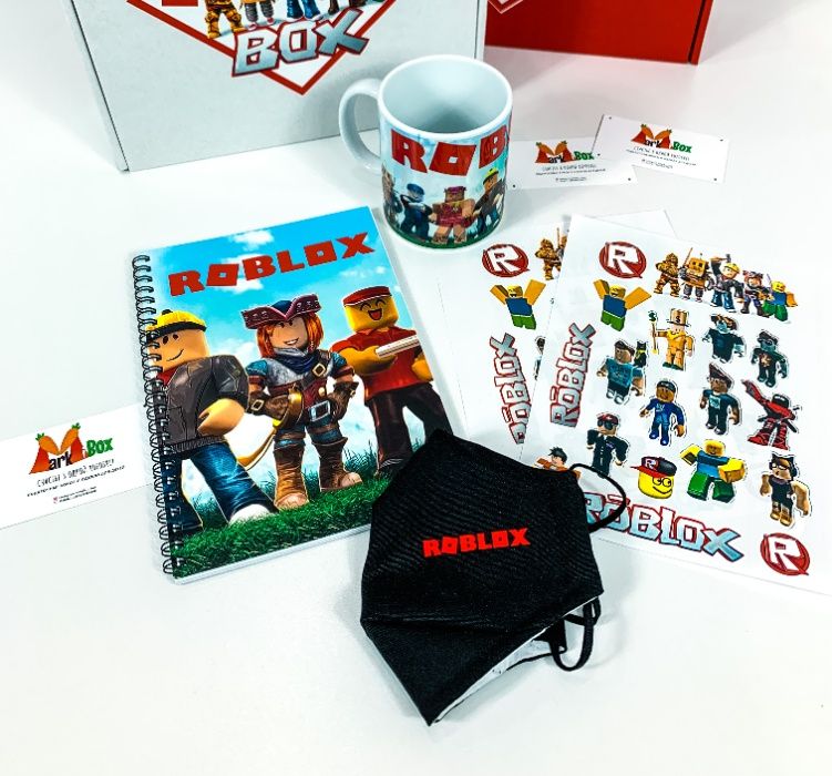 Подарочный набор Roblox Box Роблокс Бокс Подарок для мальчика Чашка