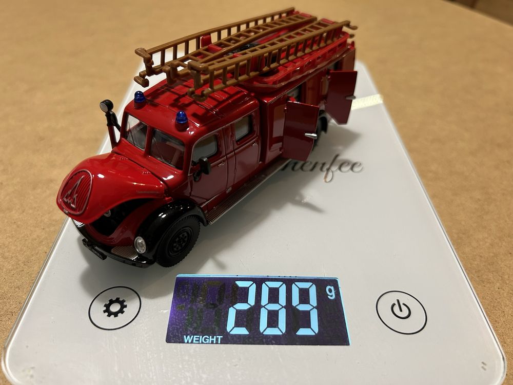 Model straży pożarnej Siku 4115 Magirus 1/50