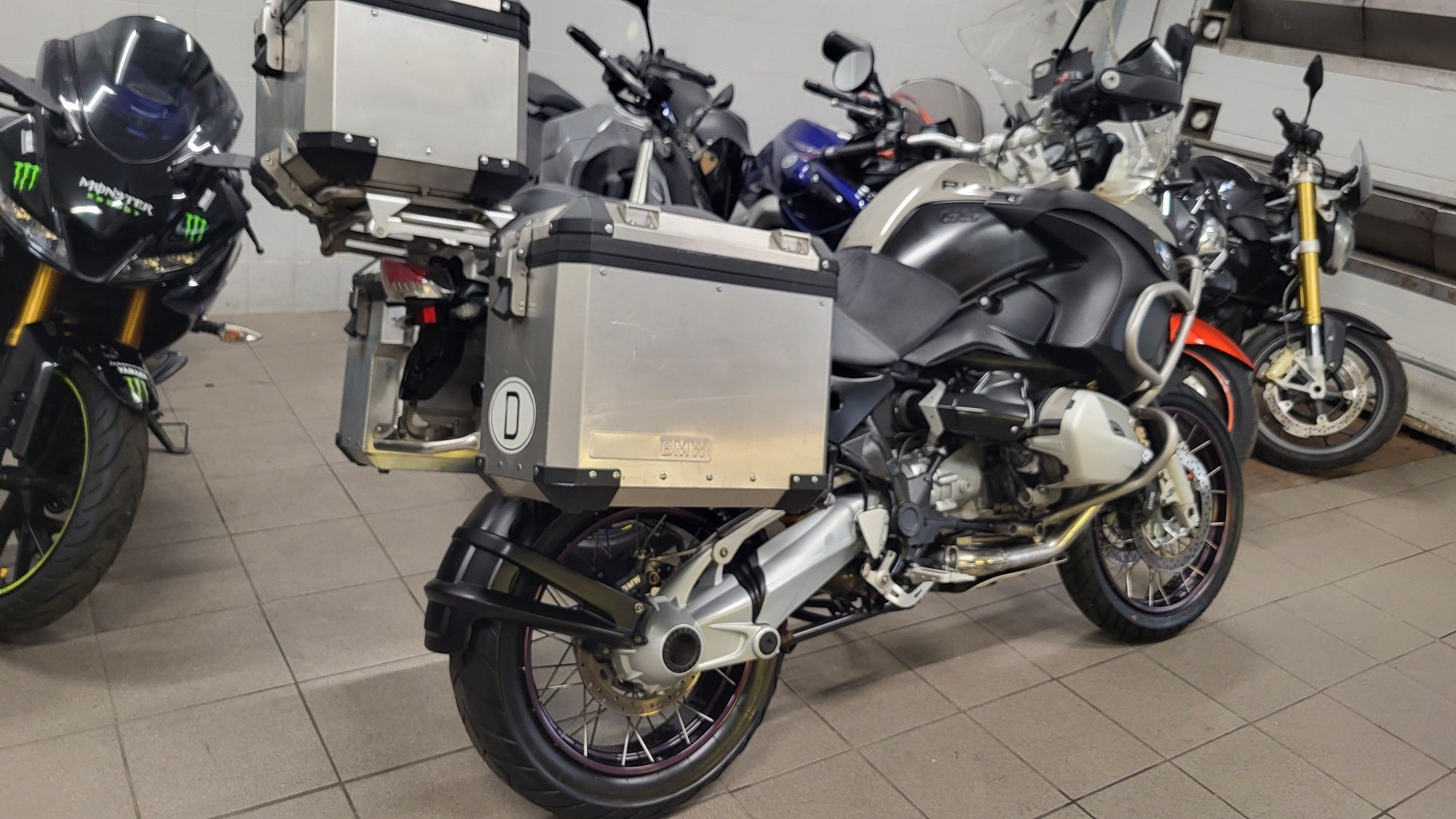BMW R 1200 GS ADV Bezwypadkowy Niemcy Ksiązki Dostawa pod dom