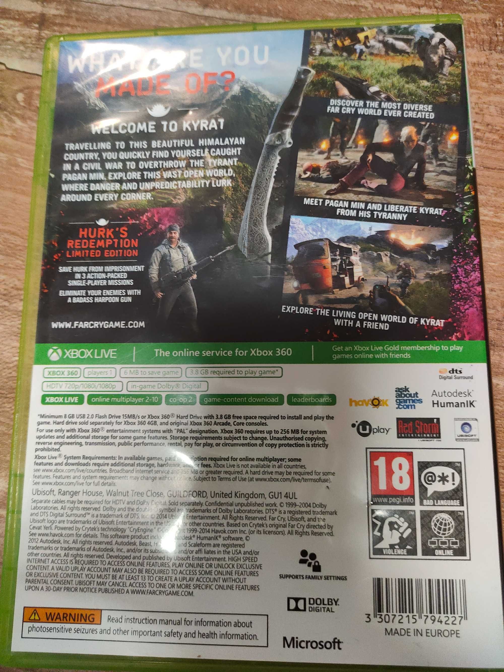 Far Cry 4 XBOX 360 Sklep Wysyłka Wymiana