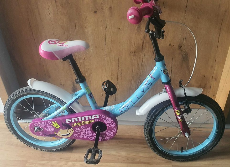 Rower dziecięcy 16 dla dziewczynki