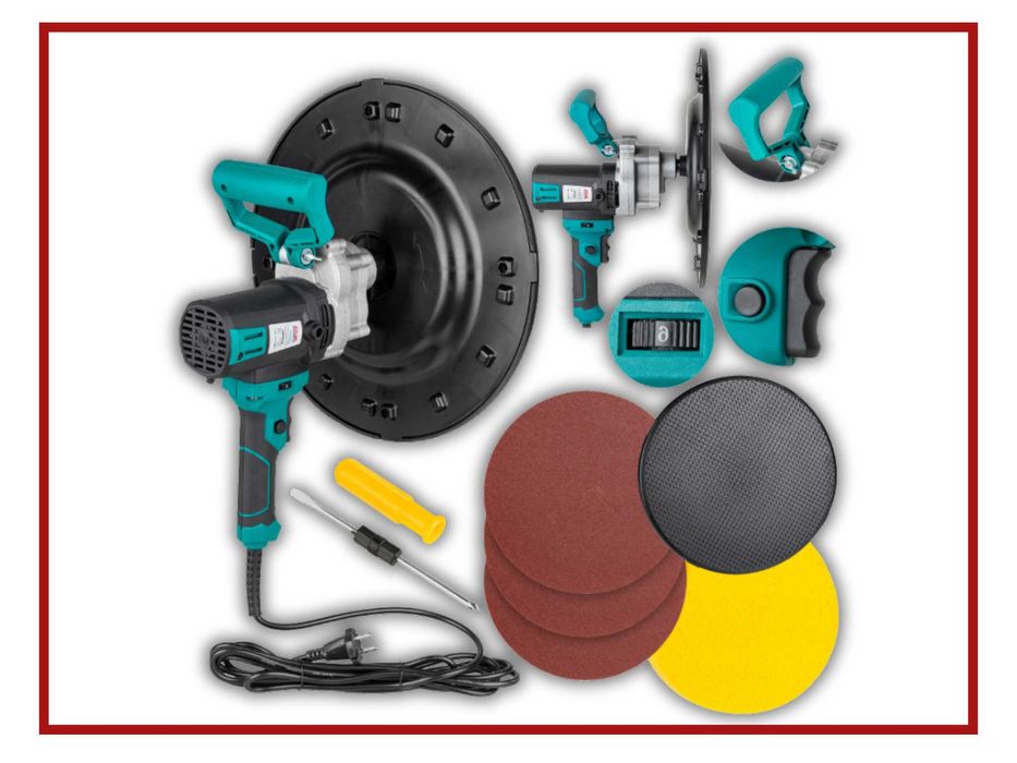 Mocna ZACIERACZKA Do Tynków Gładzi Styropianu Szlifierka - PROMOCJA