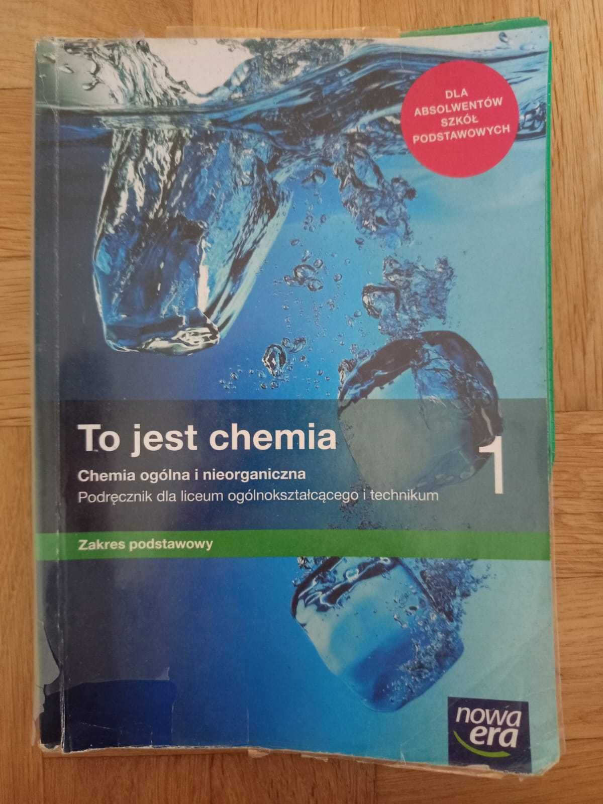 Klasa 1 Podręcznik Chemia To Jest Chemia Technikum i Liceum