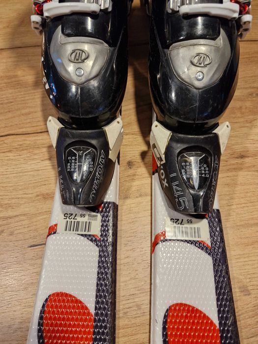 Narty Atomic reis 7, zapięcia plus buty 31 i gratis