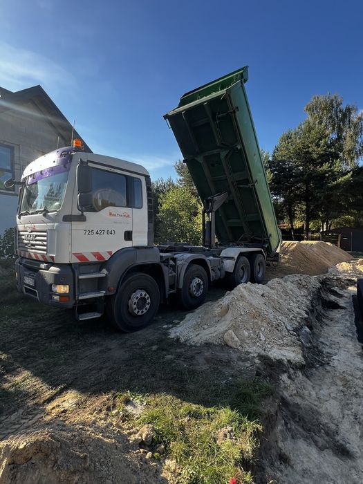 Piasek,kruszywa,ziemia ogrodowa