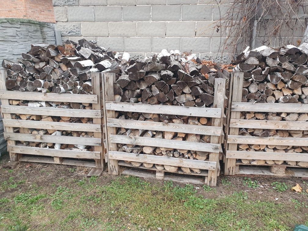 Drewno opałowe brzoza/sosna/akacja