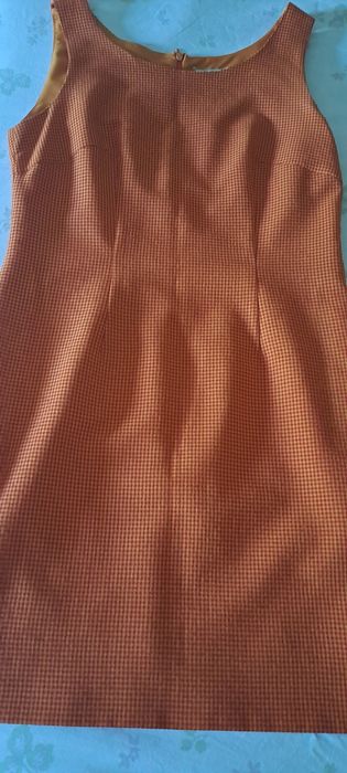 Vestido vintage laranja
