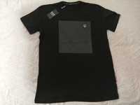 NOWA męska koszulka Emporio Armani t-shirt EA bluzka czarna XL