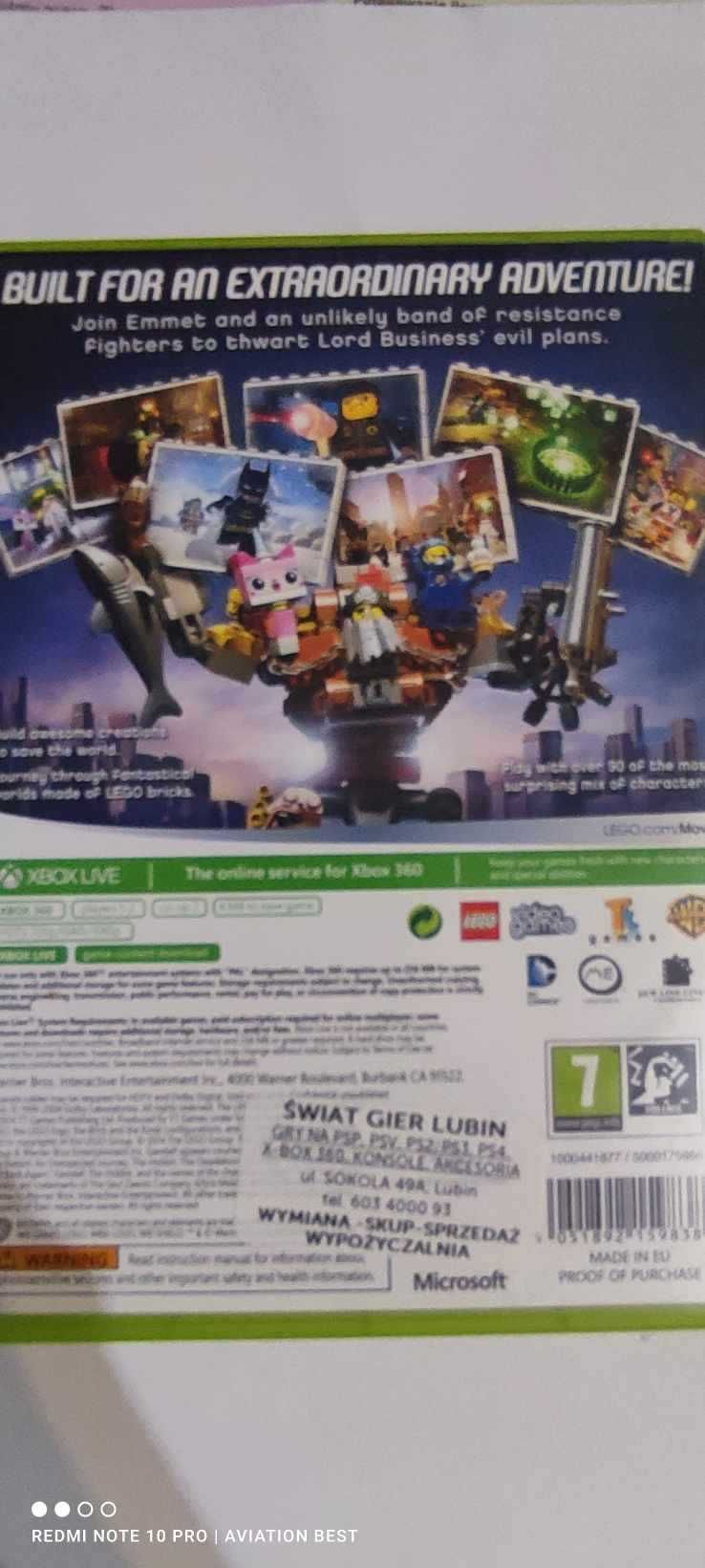 gra lego the movie na XBOX 360