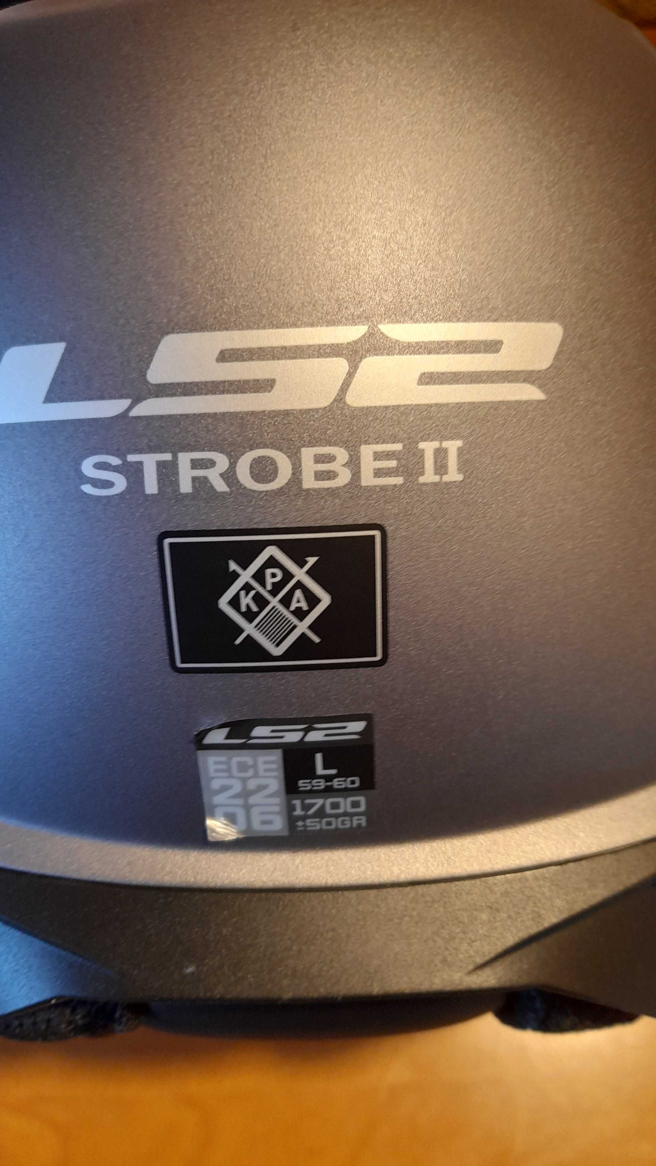Kask Motocyklowy LS2 FF908 Strobe II Solid Matt Titanium rozmiar L