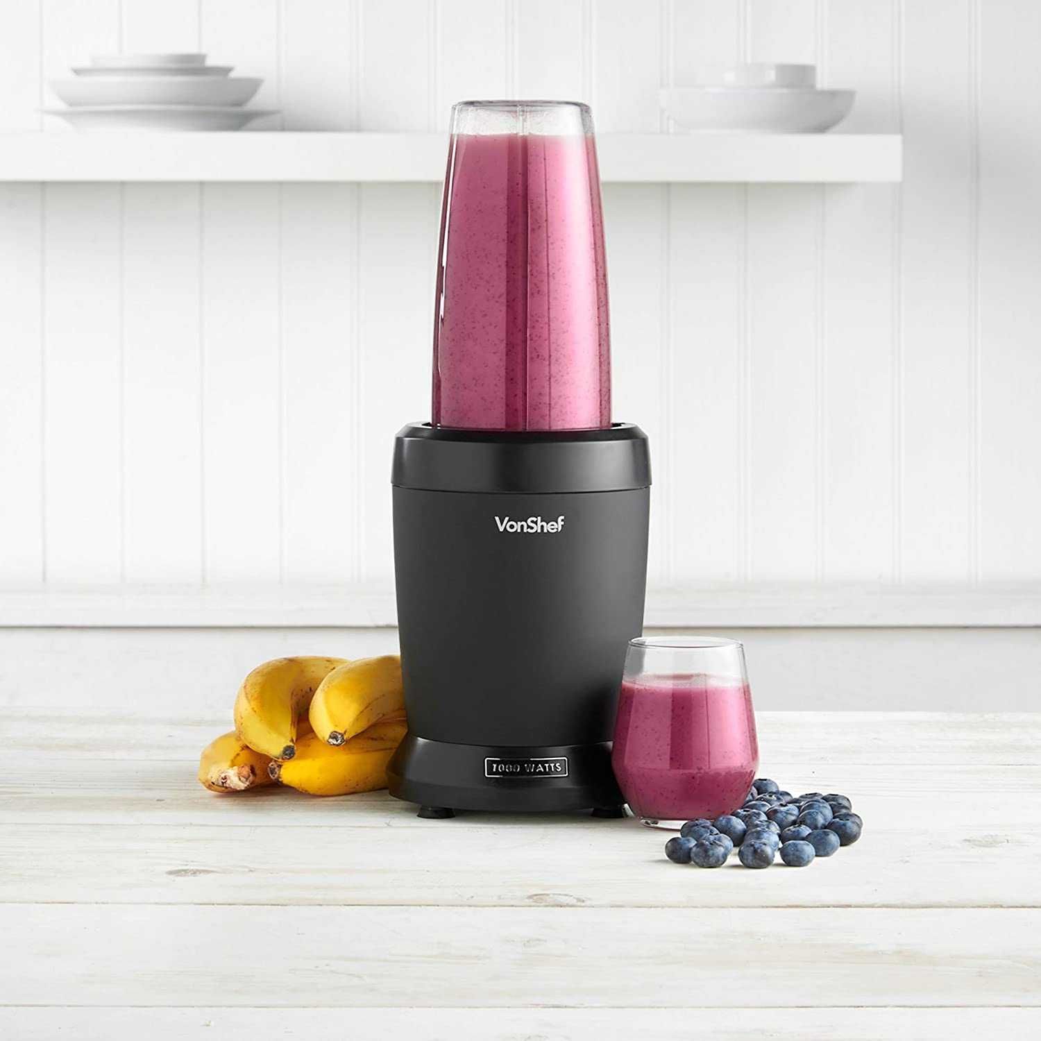 Nutri Blender UltraBlend VonShef Kubek Kielich 6 ostrzy 1000W