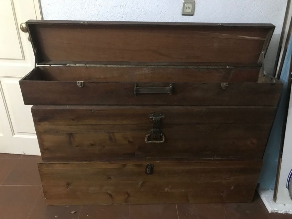 Caixas de madeira