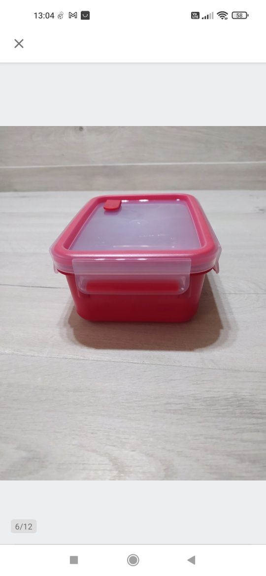 Emsa Clip & Micro Pudełko z pokrywką Lunchbox 1l

Używany.

Na powierz