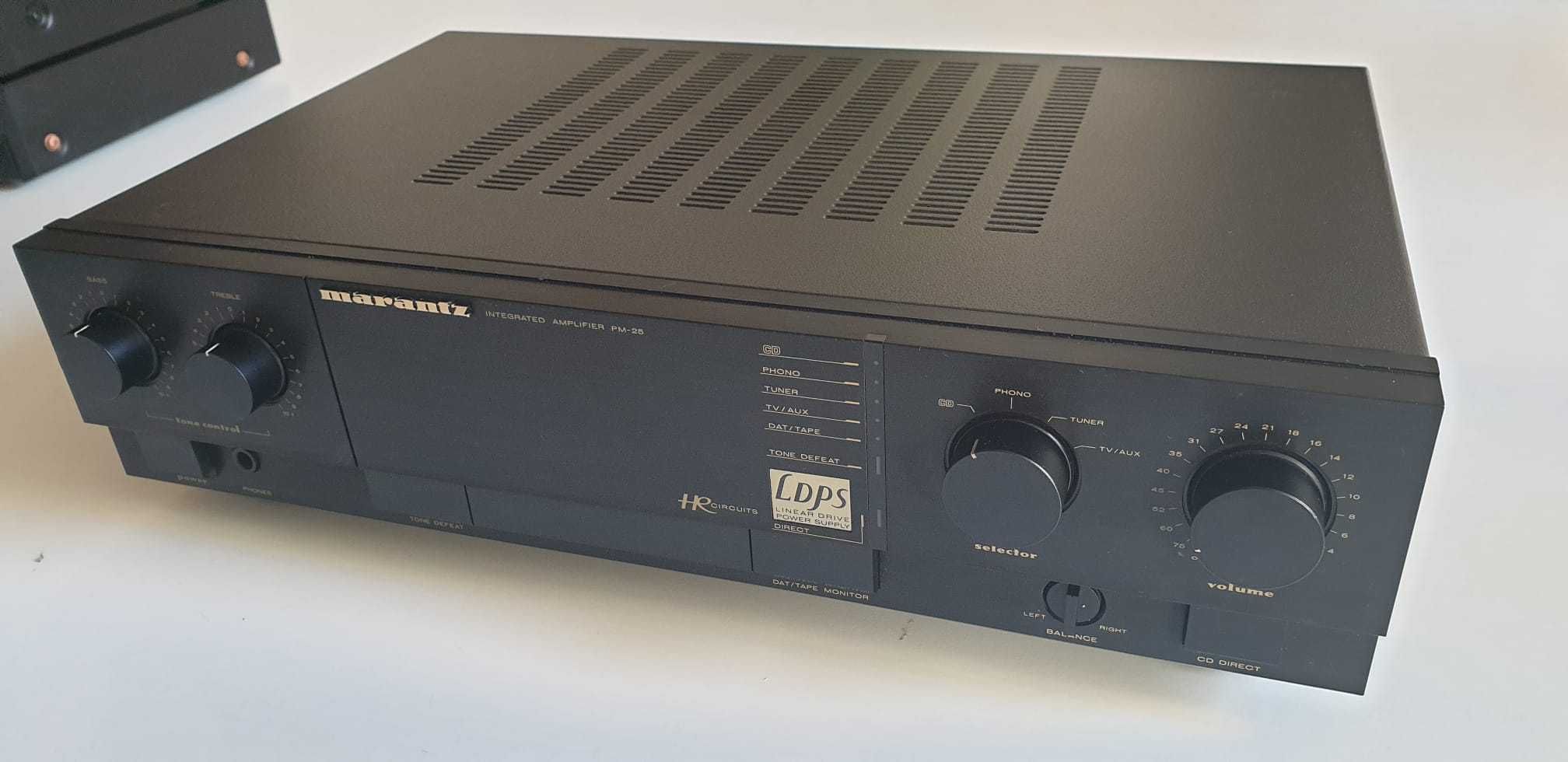 Amplificador Sintonizador e Deck Marantz