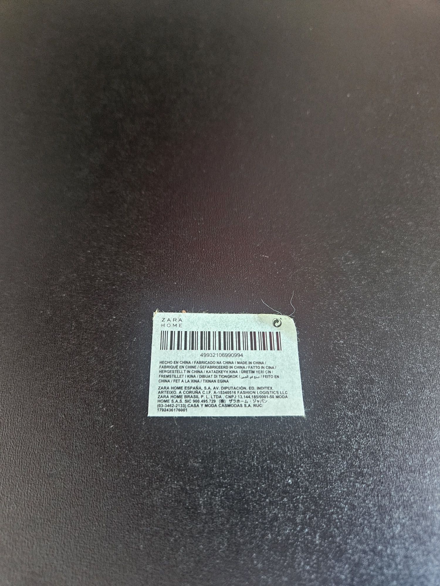 Duże lustro ścienne Zara Home asymetryczne