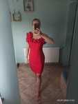 Czerwona sukienka Kartes Moda 38/40