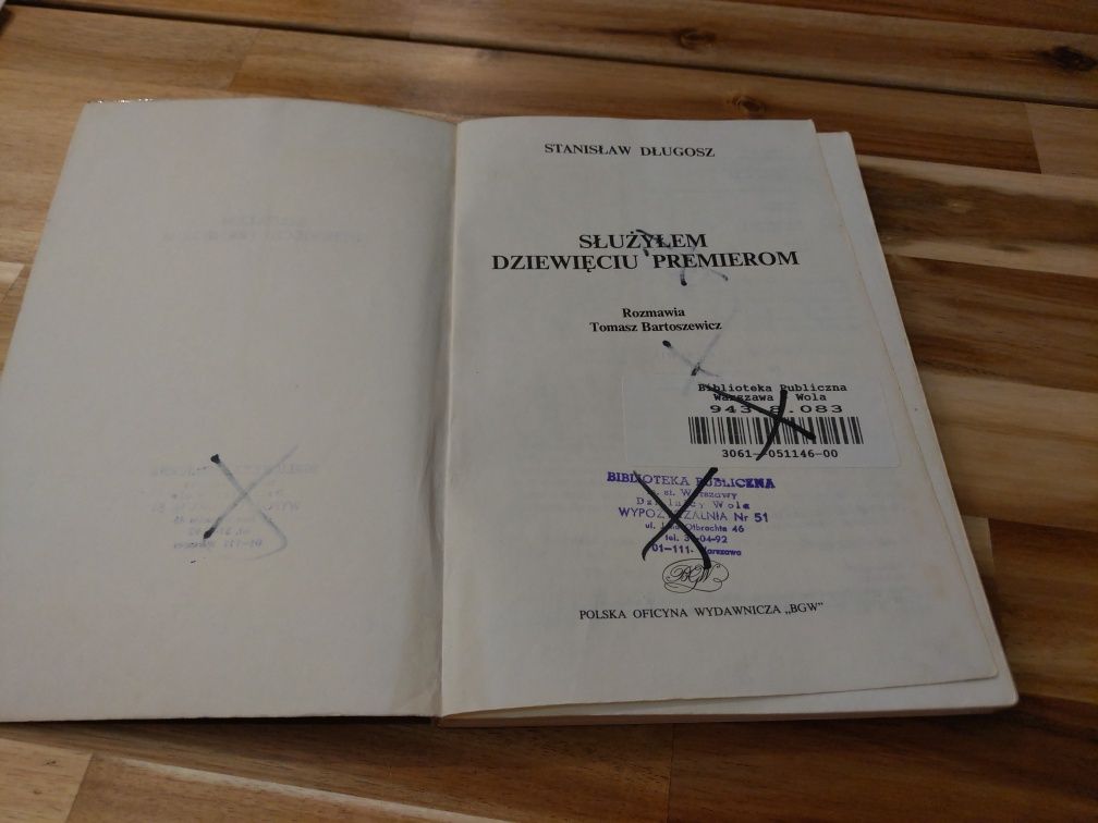 Służyłem dziewięciu premierom Stanisław Długosz