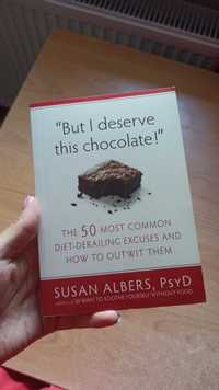 "But I deserve this chocolate" książka o odżywianiu i diecie po ang