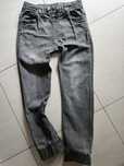 Endo joggery r 152 szare uciagliwe jeansy grafitowe spodnie