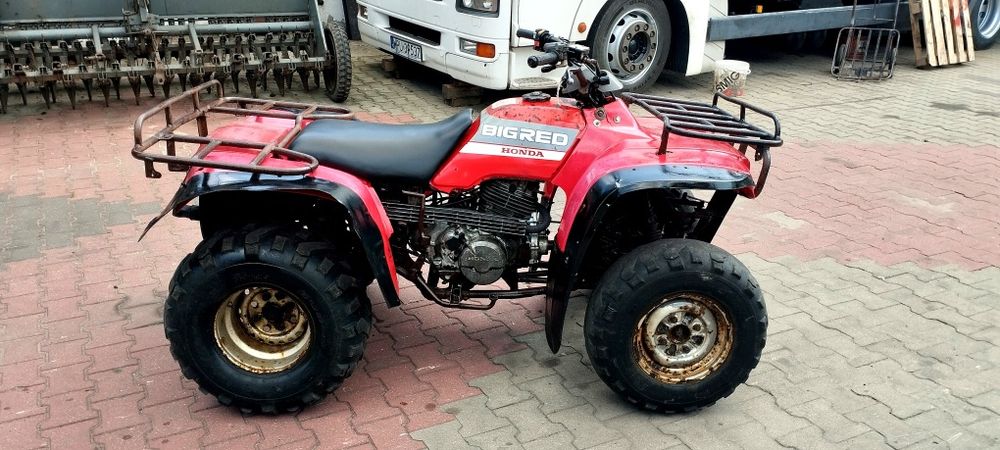 Quad Honda TRX Big Red 300 4x4 silnik super jak Yamaha